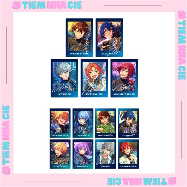 [Cies Shop] [AVAILABLE] PROJECT SEKAI X ENSEMBLE STARS POLA PASHOTS CARD SET