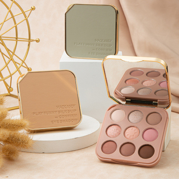 พาเลทตา odbo พาเลทตา Marco Andy Fun Silky Printing Certific Eyeshadow Palette Blue Black Pearlescent