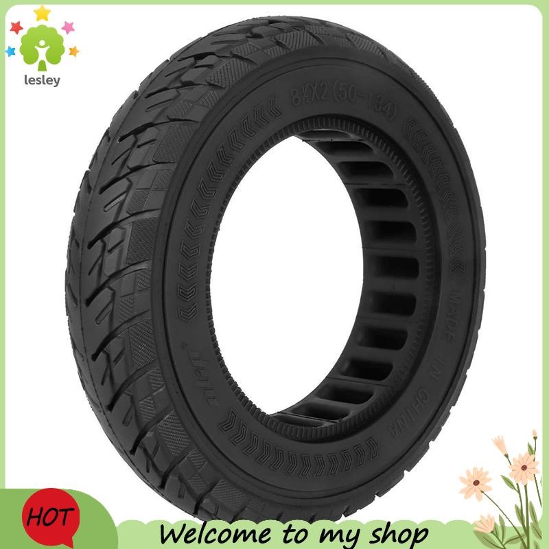 lesleyBULIP สกู๊ตเตอร์ไฟฟ้ายางแข็ง 8.5X2 (50-134) สําหรับ ZERO 9 Stab-Proof ยาง Off-Road ยาง E-Scoot