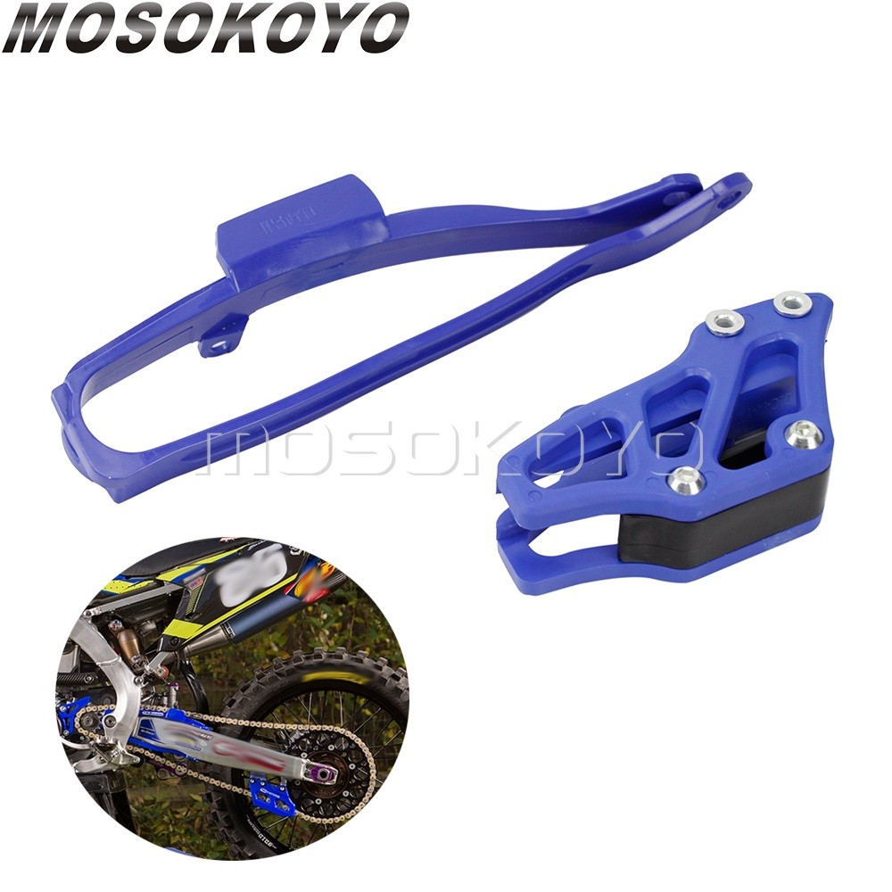 MO รถจักรยานยนต์โซ่สวิงอาร์มโซ่คู่มือเลื่อนสำหรับ Yamaha YZ125 YZ250F YZ450F YZ450F Y Z250FX YZ450FX