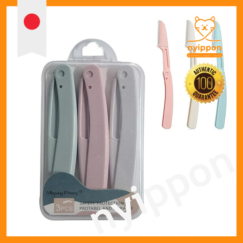 Eyebrow razor safety razor foldable eyebrow razor eyebrow grooming compact portable unisex hair remo