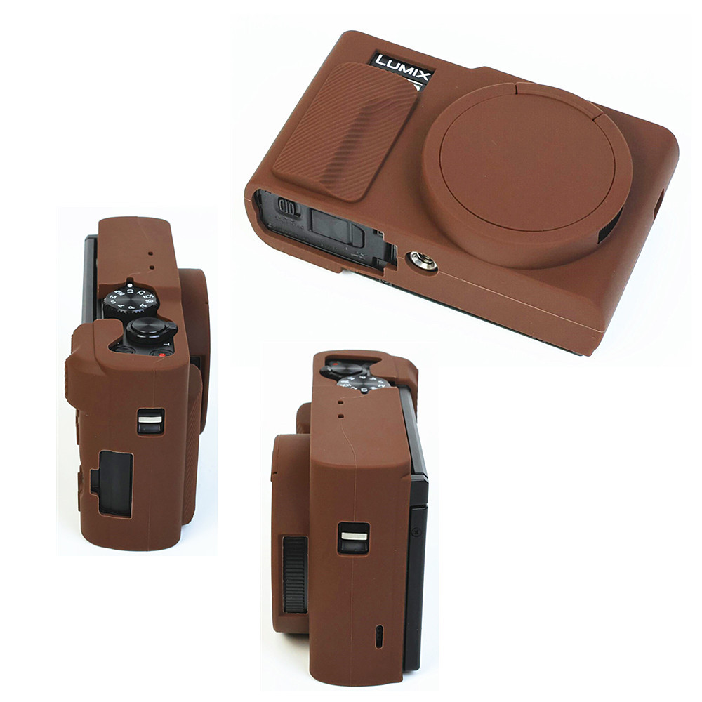 TZ99 ZS99 ซิลิโคนนุ่มผิวกล้องป้องกันกรณี Protector กระเป๋ากล้องสําหรับ Panasonic Lumix DC-TZ99 DC-ZS