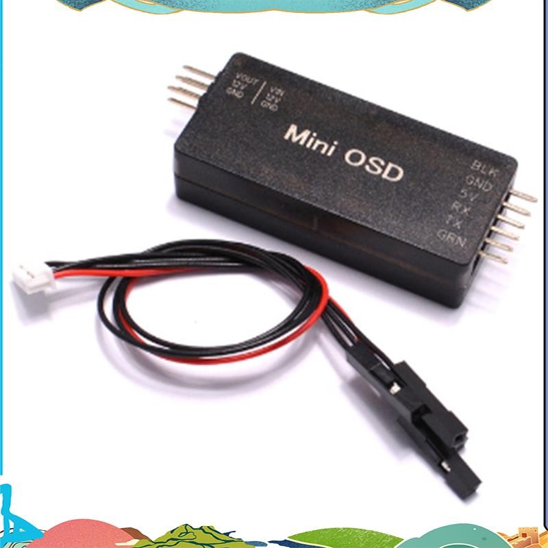 Minim OSD บนจอแสดงผลหน้าจอ Mini OSD Rev. 1.1 OSD สําหรับ PX4 PIX 2.4.8 2.4.7