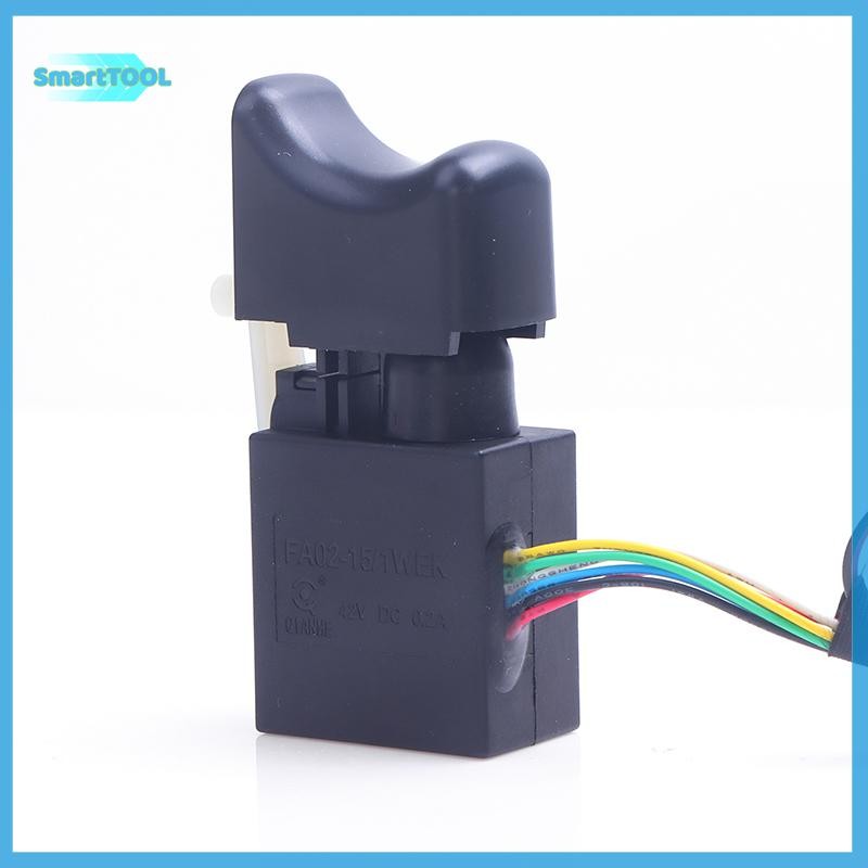 UTZN> สว่านไฟฟ้า ตัวควบคุมแบบปรับได้ สว่านไร้สายแบบไม่มีแปรง Trigger ใหม่ สินค้า