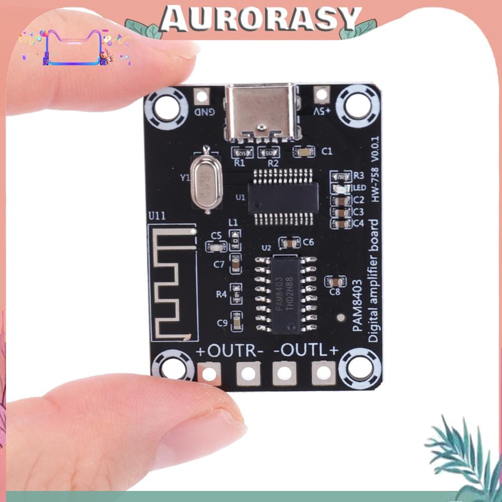 XH-A155 Mini PAM8403 เครื่องขยายเสียง DC5V Class D BT เครื่องขยายเสียงดิจิตอล