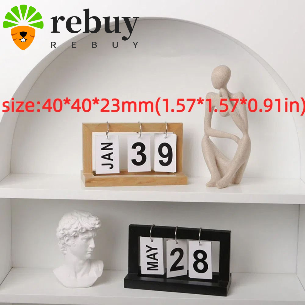 ซื้อใหม่ ปฏิทินขนาดเล็ก, การตกแต่งโต๊ะทํางานจําลองที่สร้างสรรค์, โมเดลห้องนอนตุ๊กตาปฏิทินตั้งโต๊ะไม้ตลก