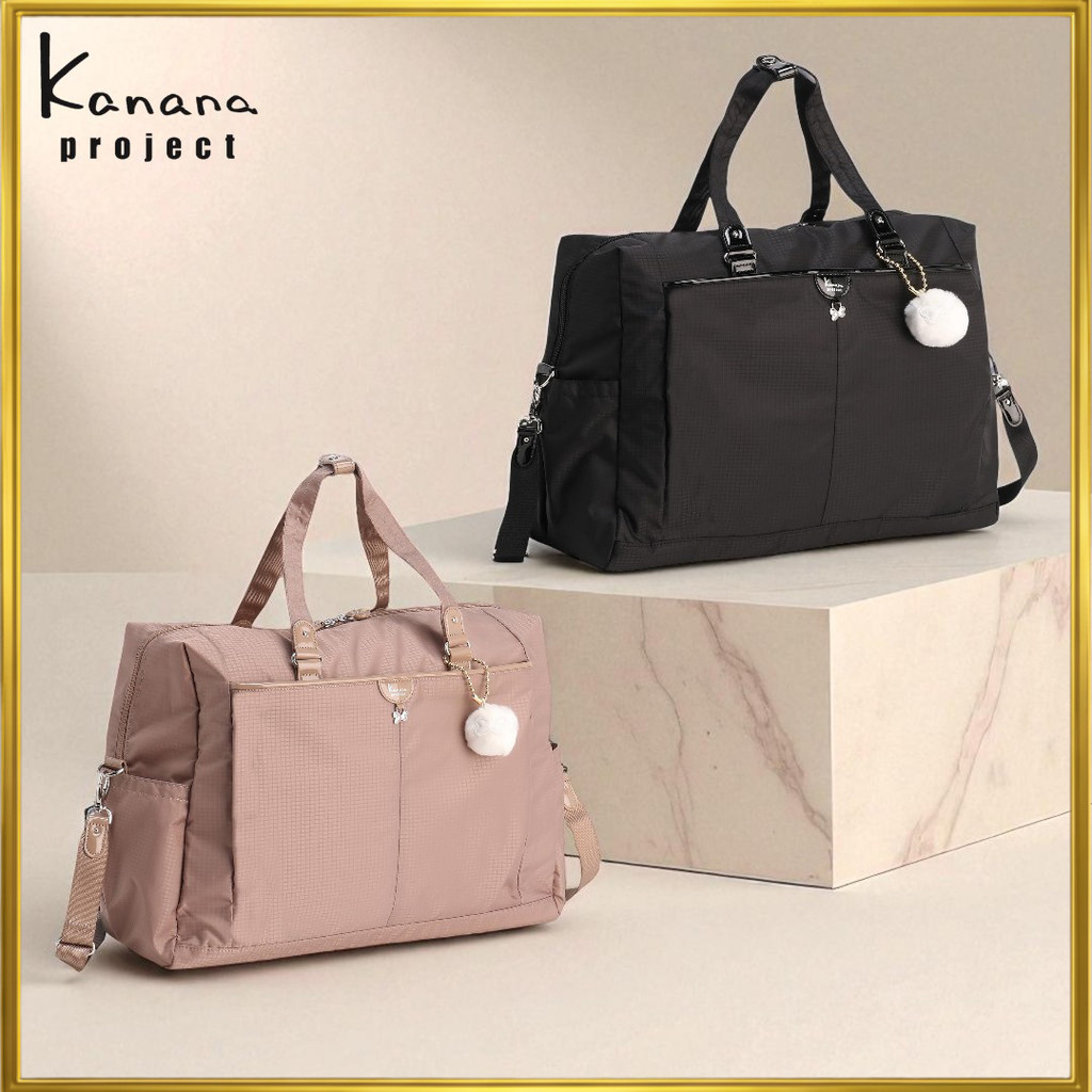 [Kanana Project Collection] Boston Bag Cheri 1 Night 2 Days Lightweight Bottle Holder Setup Function