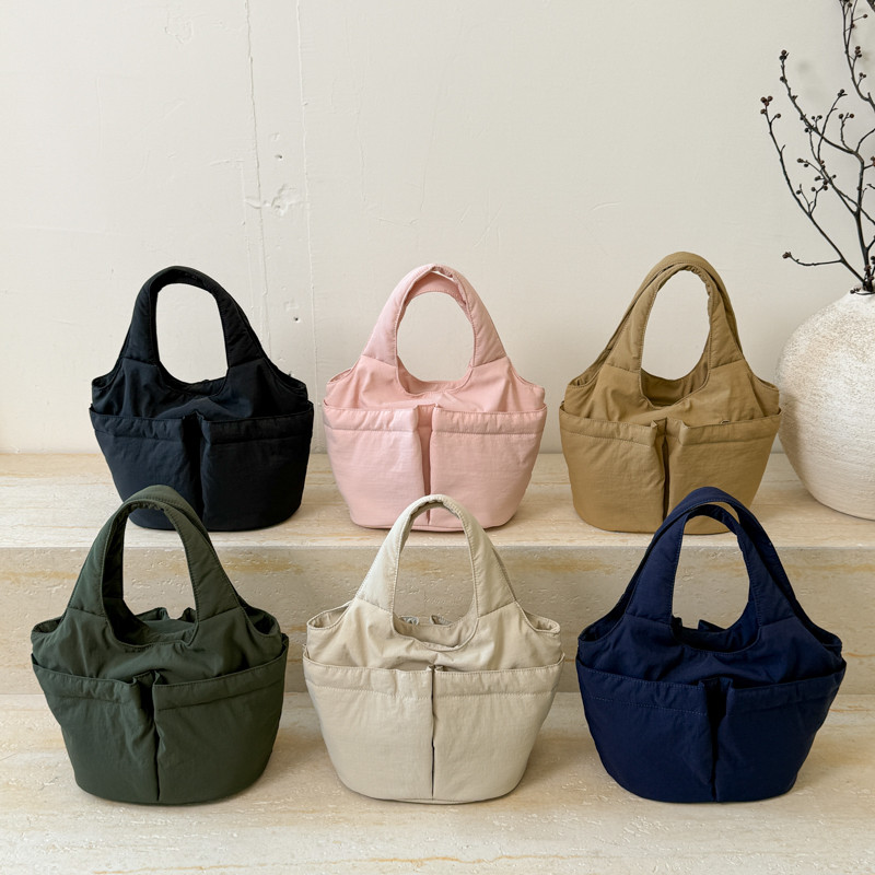 กระเป๋าถังผู้หญิงญี่ปุ่น Tote Bag Multi-Pockets รูปที่ 5