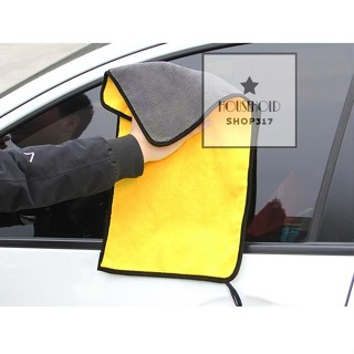 ผ้าไมโครไฟเบอร์3D เกรดพรีเมี่ยม หนานุ่ม ซับน้ำไว ผ้าเช็ดรถ  …