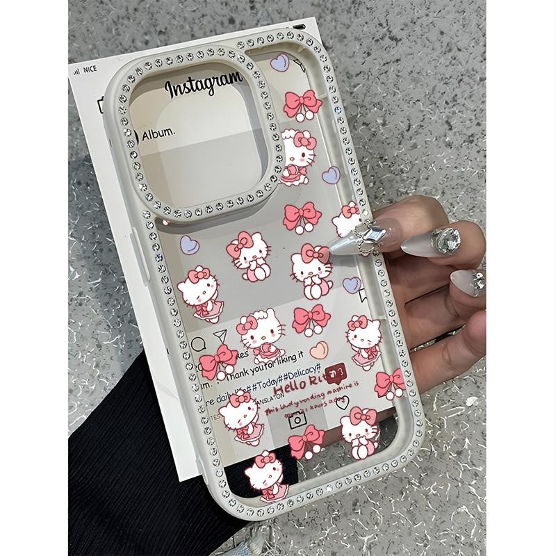 Hello Kitty สําหรับเล่นสําหรับ iPhone 16 13 14 12 15 11 13PRO 12PRO 14PROMAX 16PROMAX 15PROMAX 15PLU
