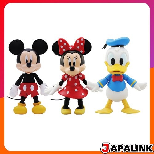 52TOYS 3.75" Series "MICKEY AND FRIEND Set" ฟิกเกอร์แอคชั่นแบบ 3-in-1 ที่มีข้อต่อพิเศษ ขนาด 3.75 นิ้