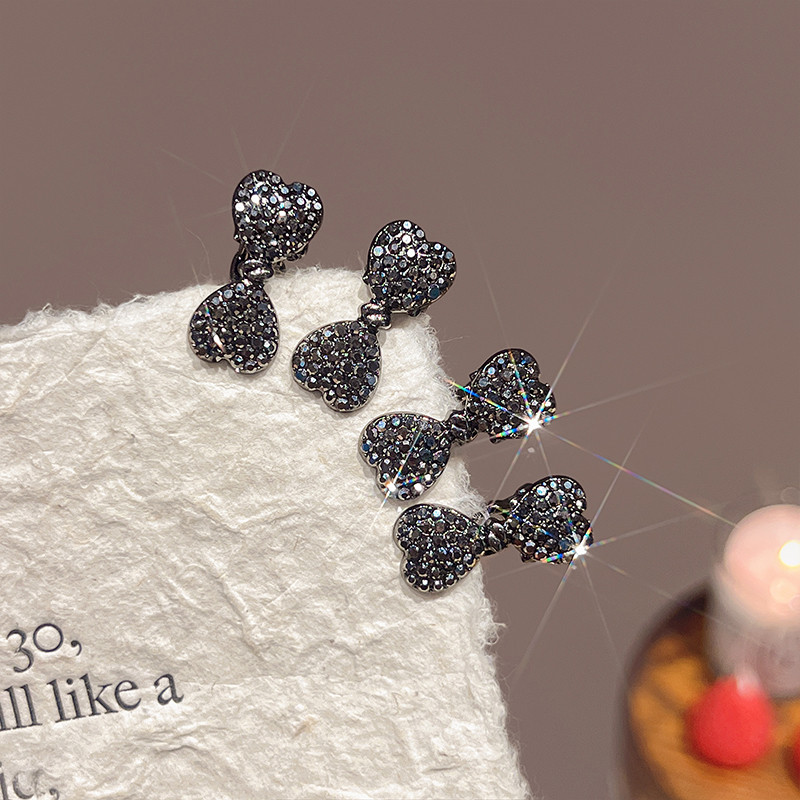 โบว์กิ๊บประดับเพชร ดีไซน์เรียบหรู กิ๊บหนีบผมคุณภาพสูง - รูปที่ 5