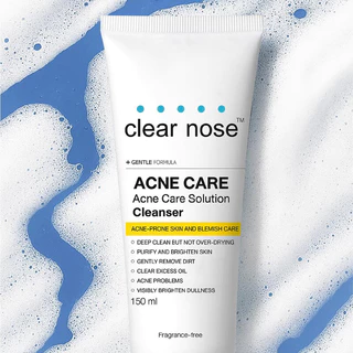 CLEAR NOSE เคลียร์โนส Cleanser โฟมล้างหน้า 150ml (Acne Care/Bright/Vitamin C)