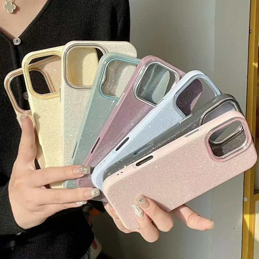 3J ใหม่กรณี GLITTERY STARDUST BLINK BLING S4M A37 A55 A35 A15 A05 A56 A36 A06 A54 A14 A16 A26 A52 A5