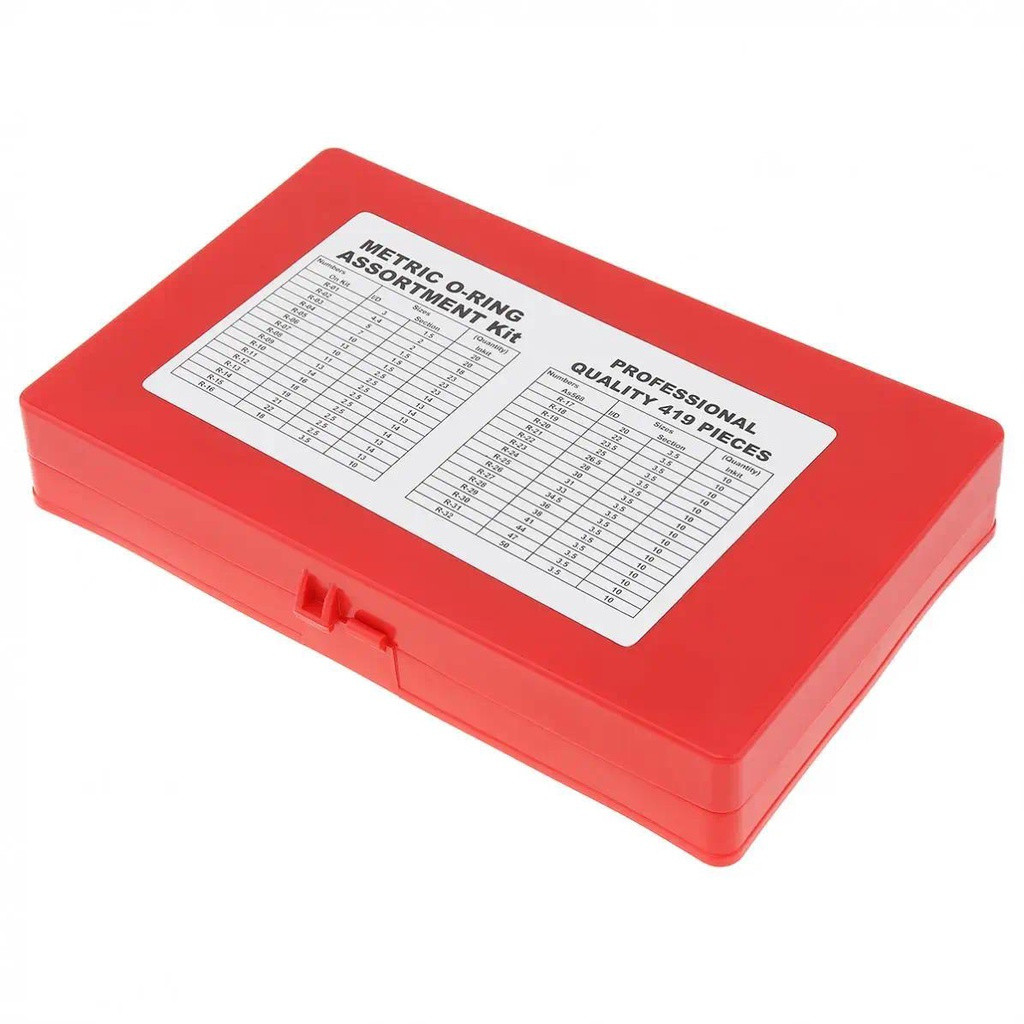 KASN ชุด 419 ชิ้น ยางโอริง โอริง ชุดยางโอลิ้ง โอริงบาง ลูกยางโอริง โอริงเล็ก โอริงยาง โอลิงยาง - รูปที่ 2