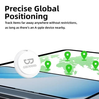 GOOJODOQ Smart Tag Smart Tracker Anti Lost Bluetooth Finder Locator Only Supports i-OS For Kids Key Pet Phones