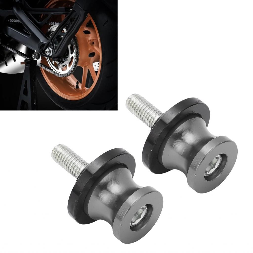 Kawayi-th M8 Swing Arm Spools 1 คู่ Motorcycle Spool CNC ความแข็งแรงสูงสกรูสกรูสกรูสกรูสกรูสำหรับ Z9