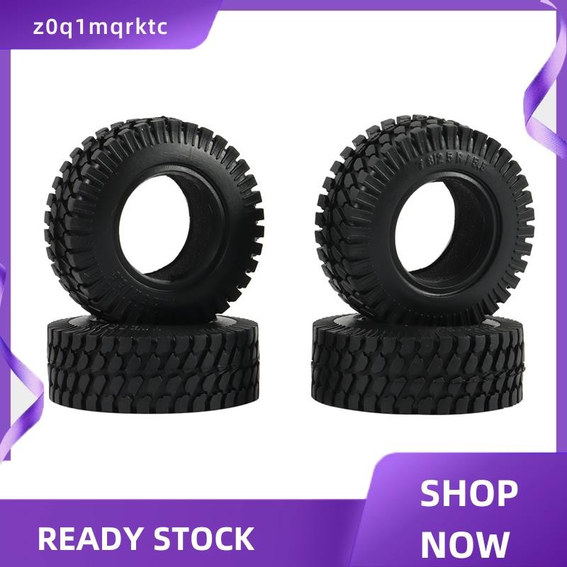 z0q1mqrktc 4PCS 75 มม.1.55 นิ้วยาง Tyre สําหรับ RC Crawler รถ Axial Jr 90069 D90 CC01 LC70 MST JIMNY