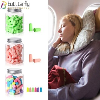 BUTTTERFLY 10/24/60/120PCS ที่อุดหูลดเสียงรบกวน,ช้า Rebound …