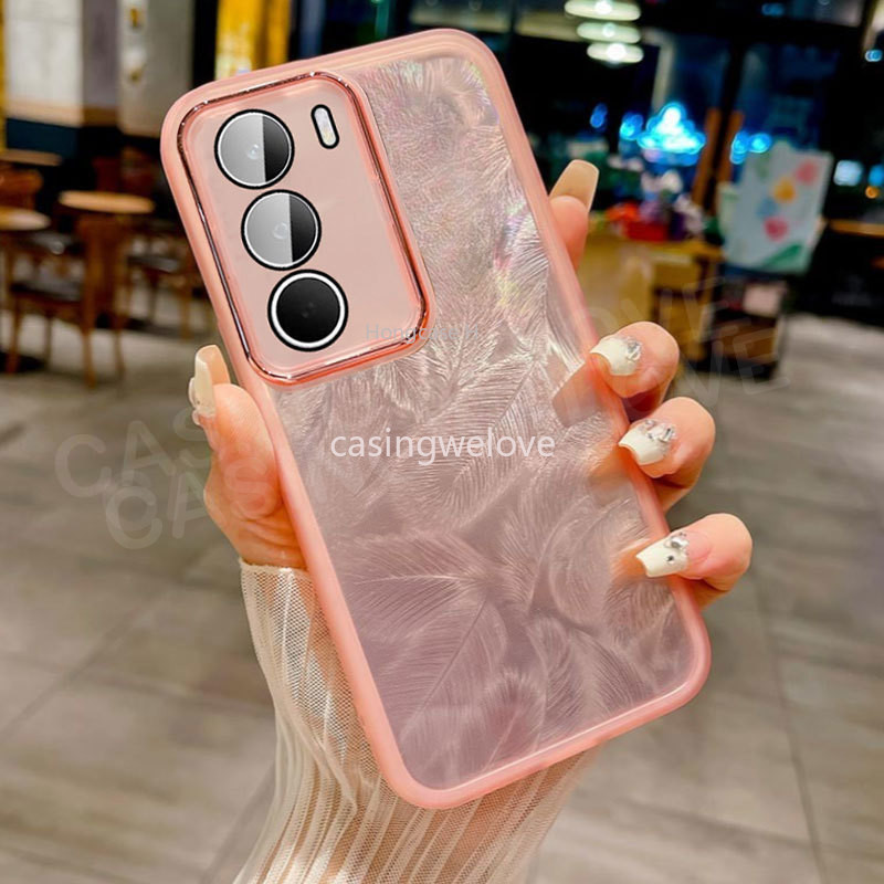 เคสโทรศัพท์สําหรับRealme Note 70 70X Note70 Note70X 70T 4G 5G 2025 Glitter Featherซิลิโคนกันกระแทกปลอกเลนส์กล้องป้องกันปกหลัง - รูปที่ 5