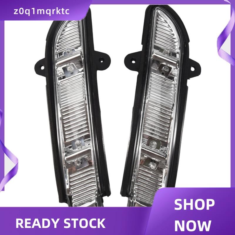 z0q1mqrktc รถด้านหน้า LH + RH กระจกประตูไฟเลี้ยวไฟสัญญาณสําหรับ W211 W221 07-10 A2198200521 ก2198200