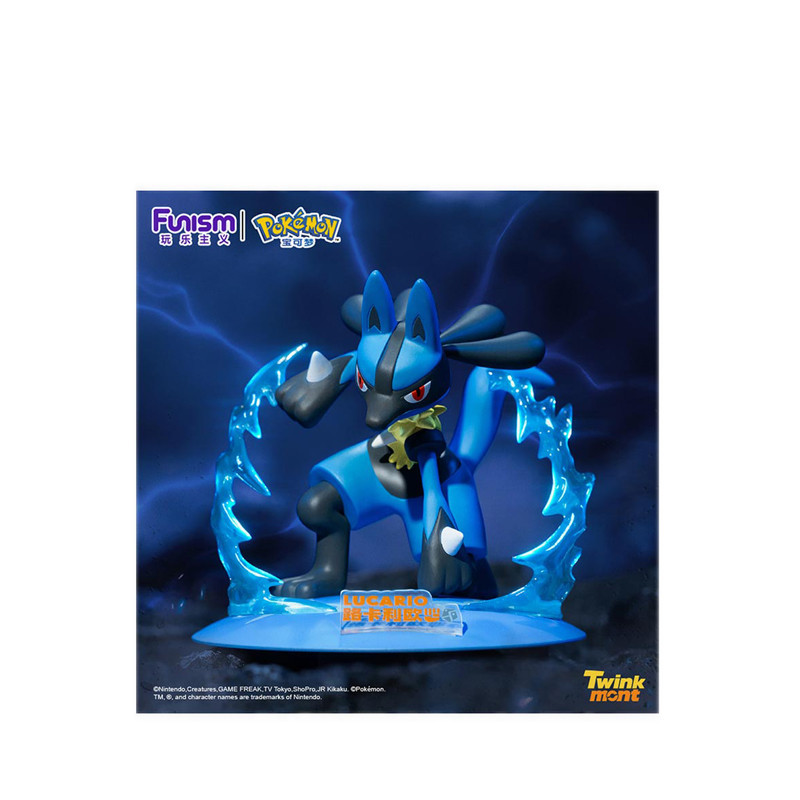 SUNMORNING Funism Pokemon Prime Figure Mini Lucario -FUIPF2048