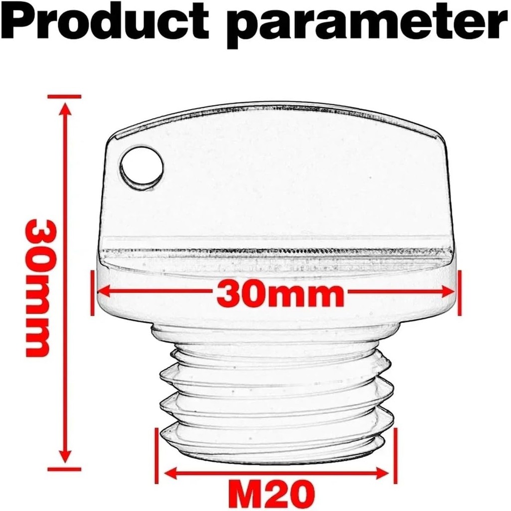 รถจักรยานยนต์ M20*2.5 น้ํามันฟิลเลอร์ปลั๊กใช้งานร่วมกับ 85-450 KX KLX KXF 2003-2024 ใช้งานร่วมกับแก๊