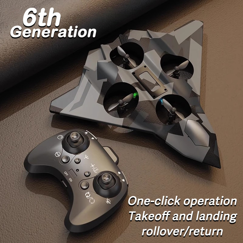 CZ36 6th Generation RC โฟมเครื่องบินของเล่นแนวตั้ง Take-off 2.4G รีโมทคอนโทรลเครื่องร่อนเครื่องบิน Fighter Jet รุ่นของเล่นเด็กสําหรับเด็ก