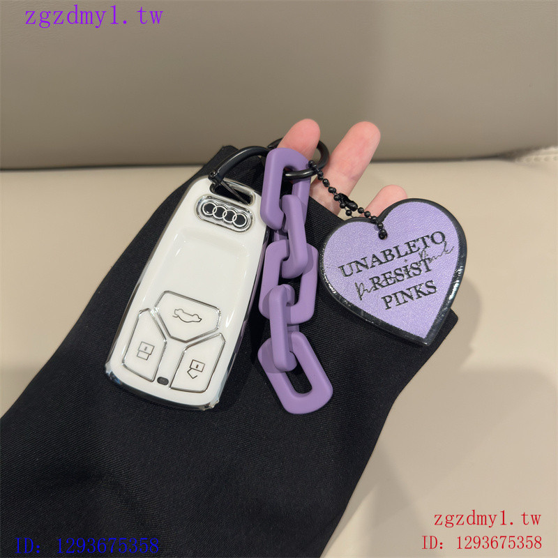 M3CS เหมาะสําหรับ 24 รุ่น Audi Audi, AudiA4L Key Case Q5L a6L A5 Pack Q3 หัวเข็มขัด A3 q7 Shell A8 ห