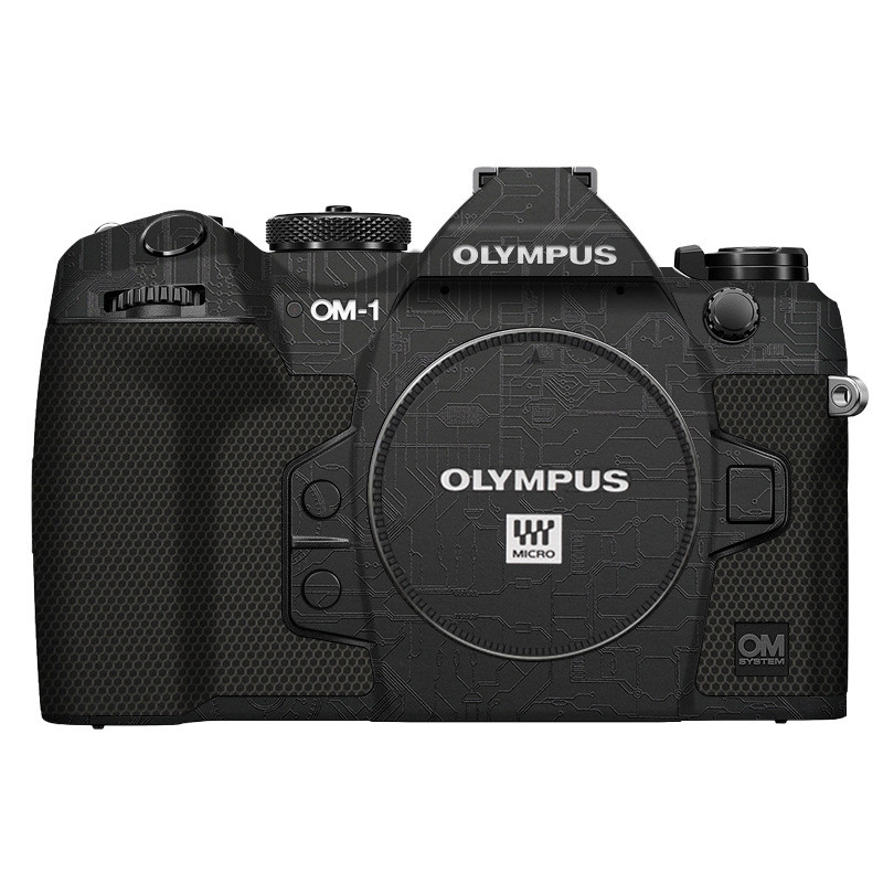 เหมาะสําหรับ Olympus OM-1 Body Protective Film ฟิล์มแขวนสี OM1 Non-Marking Sticker รวมทุกอย่าง หนัง 