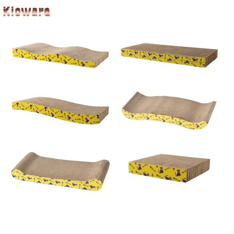 [Kloware] Cat Scratcher กระดาษแข็ง Scratch Pad Nest Interactive ของเล่นการฝึกอบรม Scratcher Board เฟอร์นิเจอร์ Protector สําหรับ Play