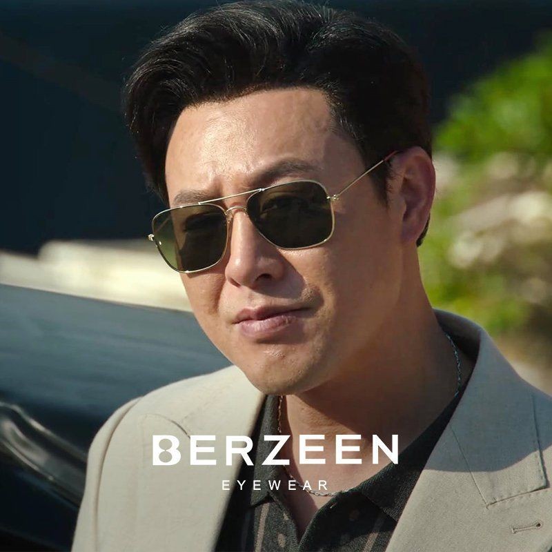 Hurricane High-Strength Start-Strength แว่นตากันแดดผู้ชายขับรถ High-End Feeling 2023 Aviator แว่นตาก