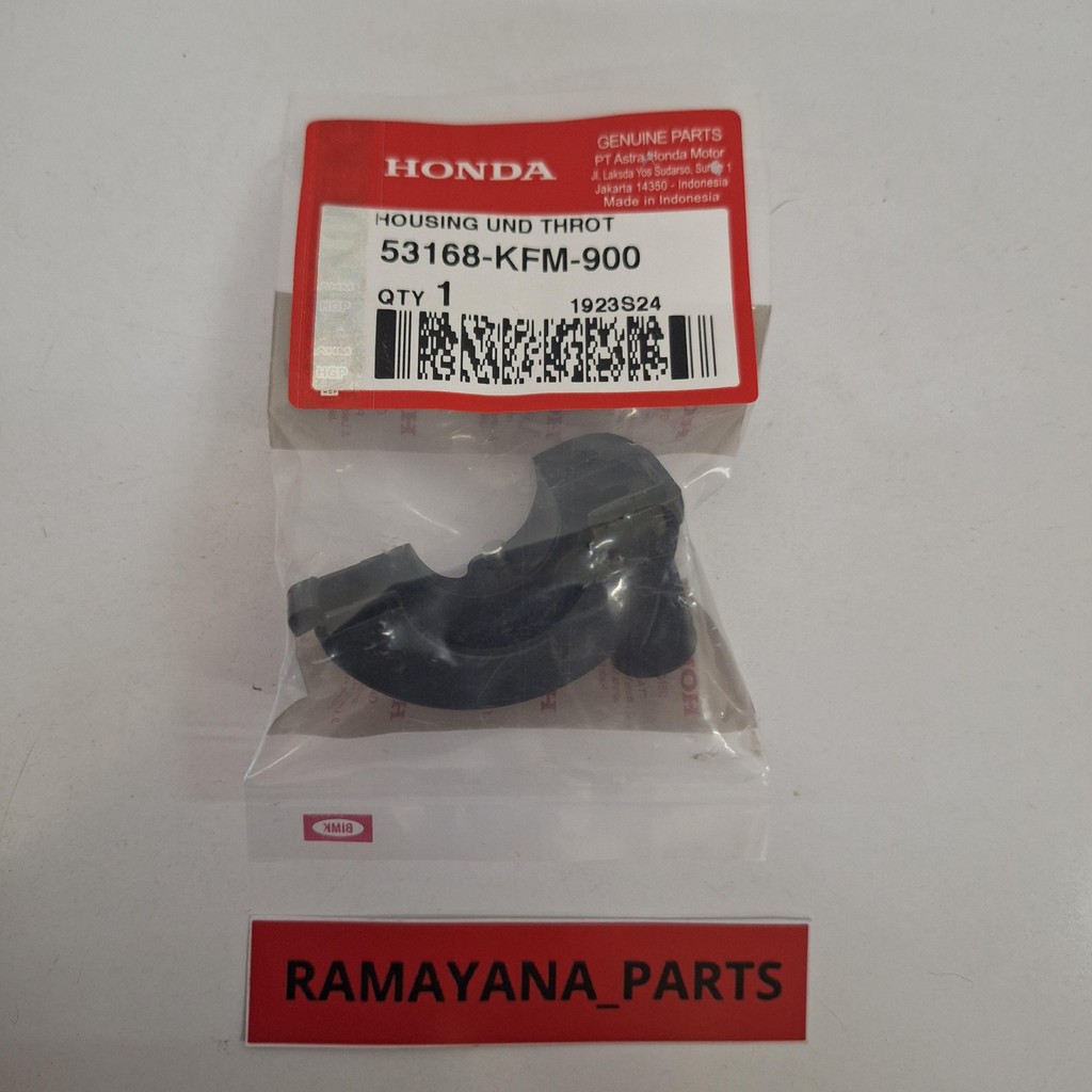 Honda Kharisma 53168KFM900 สายแก๊ส ฝาครอบล่าง