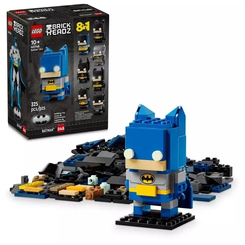 LEGO 40748 BrickHeadz Batman 8in1 รูป Dark Knight Classic TV Animated ใหม่