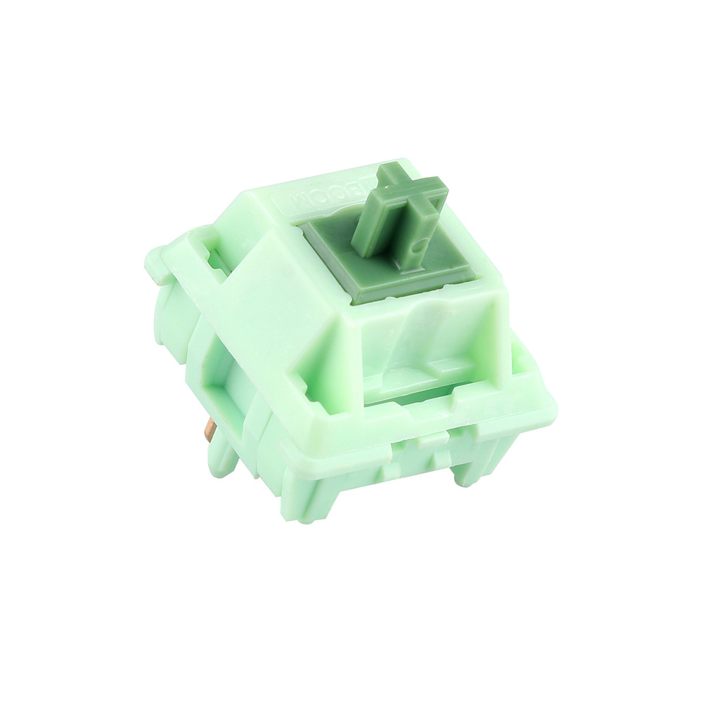 35pcs KiiBOOM Matcha Latte Switches 55g 5pins Linear Mechanical Switches for Hot swappable Mechanica