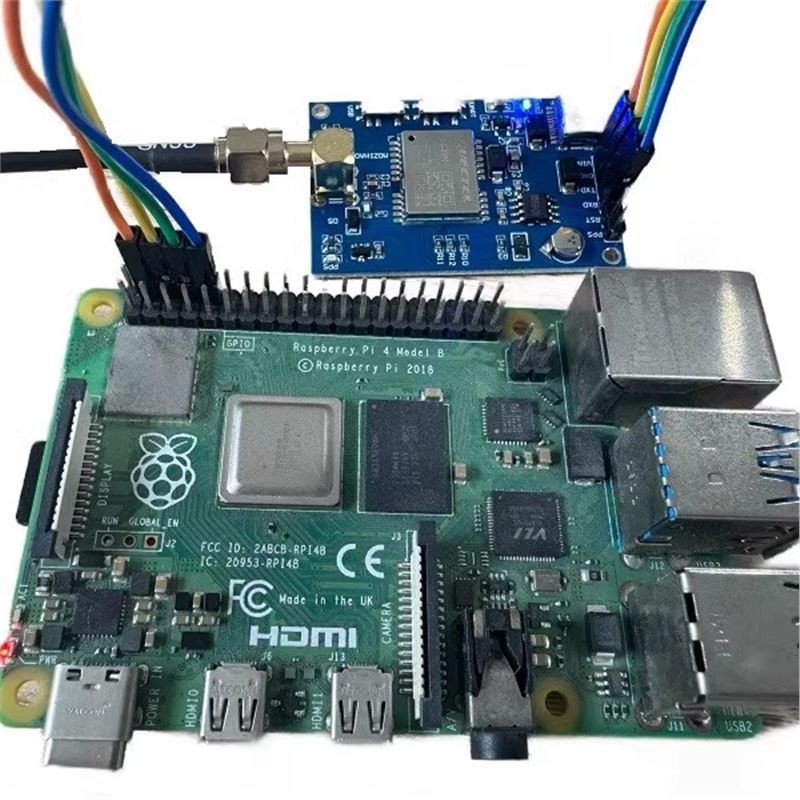 Raspberry Pie LINUX System Dual Band RTK Module ความแม่นยําสูง GNSS Development Board Python รหัส Ce