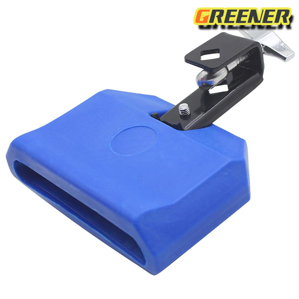 Greener คาวเบล Cowbell 5 นิ้ว พร้อมไม้กลอง ใช้เคาะจังหวะร่วมกับกลองชุด กลองแห่ กิจกรรมสันทนาการ COWBELL คาวเบลล์ เล็ก ราคา ถูกที่สุด ดีลบีเคเค แกลเลอรีภาพที่ 4