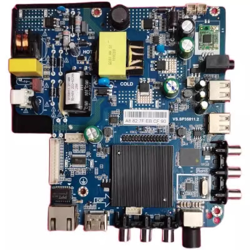 เมนบอร์ด LCD TV ดั้งเดิม VS.SP35811.2 เมนบอร์ดอัจฉริยะเครือข่าย 3 in 1