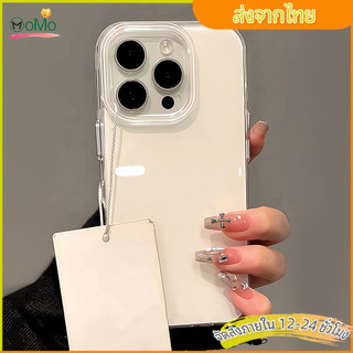 🍨🍨เคสมือถือติดสติกเกอร์ได้ ป้องกันการชนกัน case for iPhone 16Pro Max 15PLUS/14/13/12 Pro Max/11 pro/XS Max/XR/X|8/7 Plus