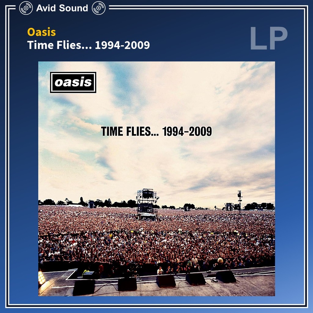 แผ่นเสียง Oasis Time Flies 1994-2009 ใหม่ ซีล Oasis Vinyl LP