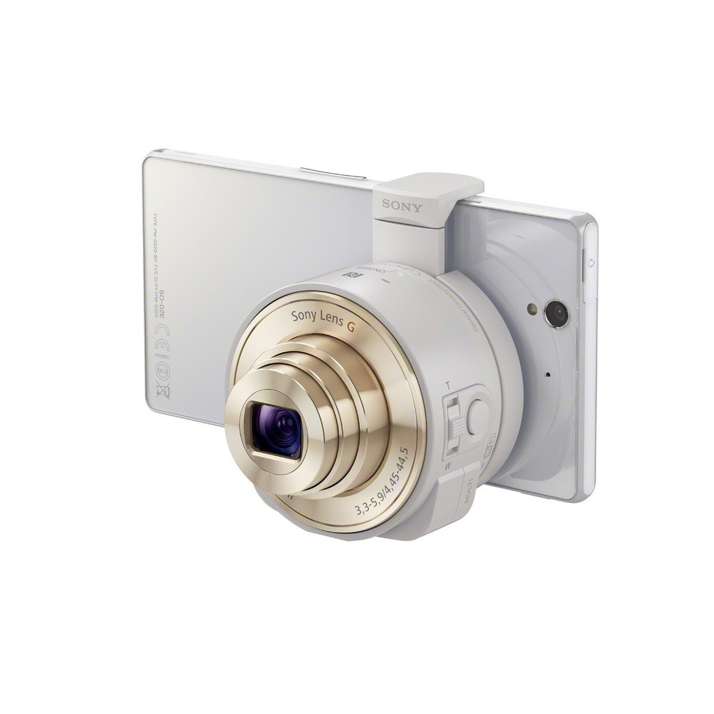 SONY Digital Camera Cyber-shot Lens-Style Camera QX10 White DSC-QX10-W