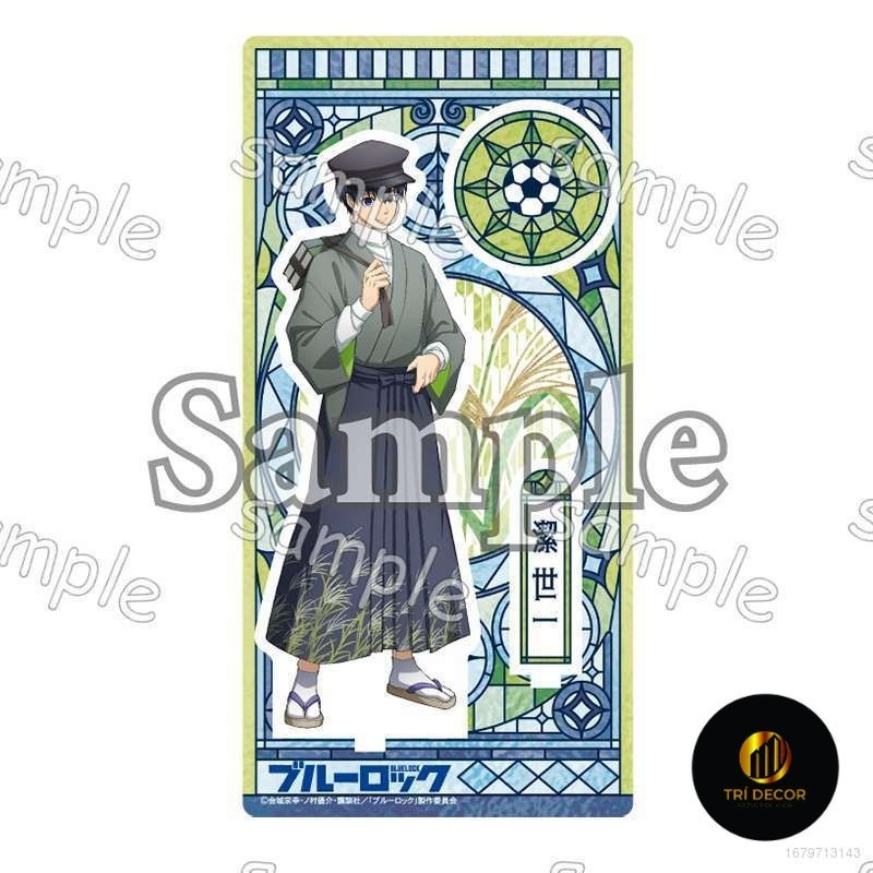 Yukimiya Sae Nagi Rin Isagi ขาตั้งเครื่องประดับตัวละครในชุดกิโมโนสีน้ําเงิน NS3