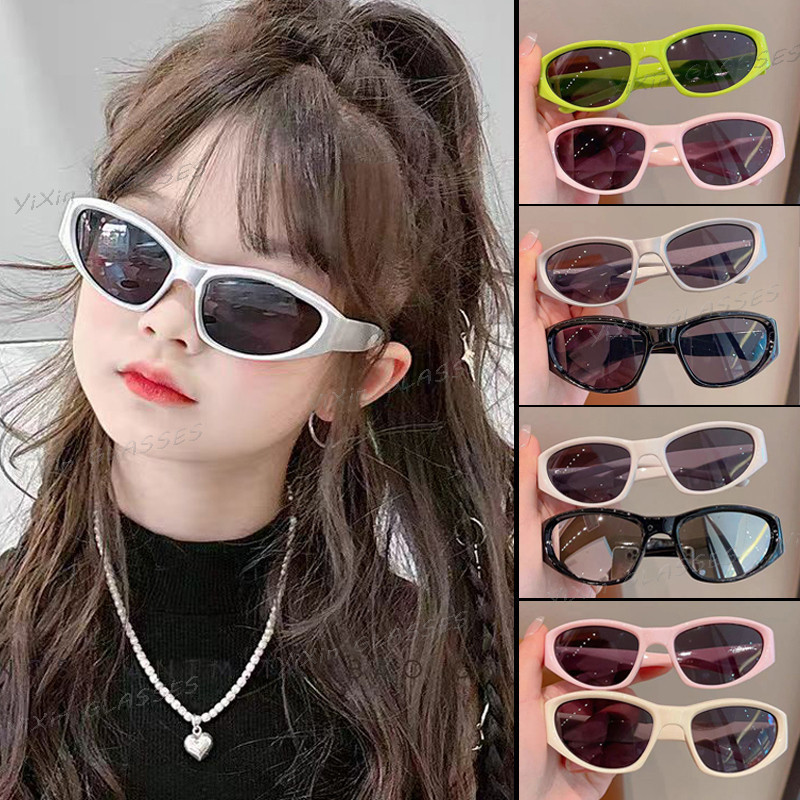 เด็กฤดูร้อน Sun Shades สําหรับเด็กแนวโน้มแฟชั่น UV Protection แว่นตาแว่นตากันแดดกลางแจ้งสําหรับผู้ชายและผู้หญิง