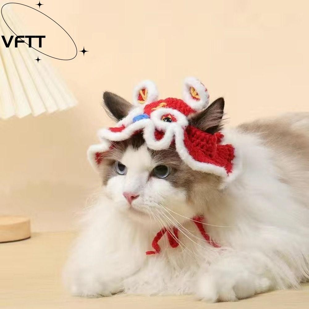 หมวกแมว VFTT, หมวกสัตว์เลี้ยงน่ารักกลั่น, ตกแต่งอุปกรณ์ประกอบฉากถ่ายภาพยืดหยุ่น