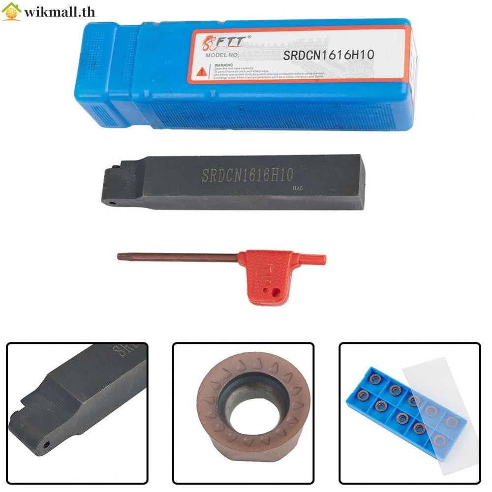 【WIK】CNC Turning Tool Holder CNC Carbide Insert R5 RPMT10T3MOE-JS LF6018 Wrench New