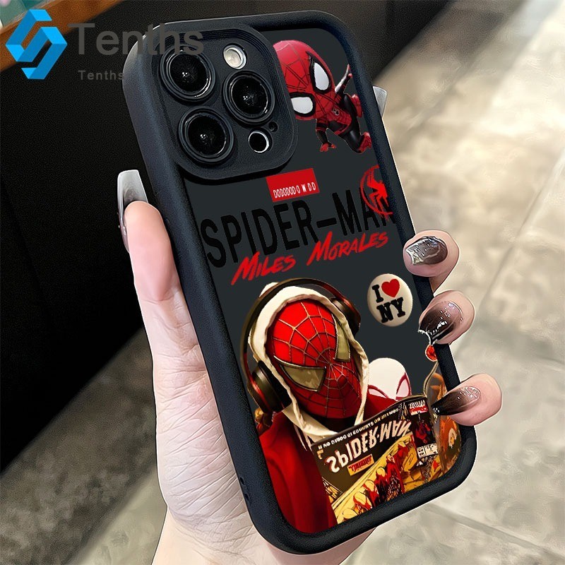 Infinix 8 7 6Pro Hot 40i 30i 30 11 10 9Play 20 Note 30VIP Tecno 10C 20CCamon20การ์ตูนน่ารัก Spider T