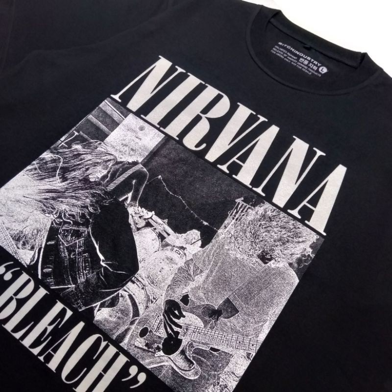 เสื้อยืดวง Nirvana Bleach | พังก์ร็อก