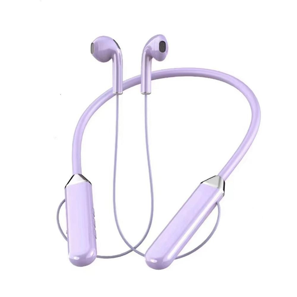 Timekey BNR สายคล้องคอ 5.2 หูฟังบลูทูธสแตนด์บายยาวพิเศษสเตอริโอลดเสียงรบกวนปลั๊กอุดหูหูฟังกีฬาพร้อมจอแสดงผลดิจิตอล J2Y5