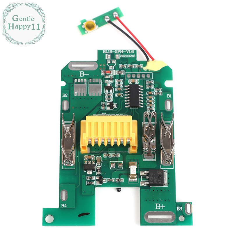 Gentlehappy BL1830 Li-Ion BMS PCB ชาร์จป้องกันสําหรับ Makita 18V เครื่องมือ TH