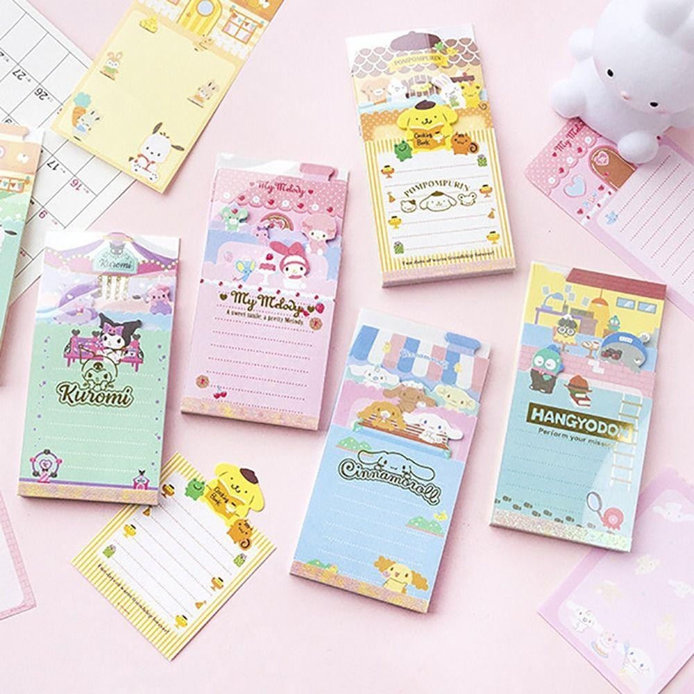 WUSHU 80แผ่นจดบันทึกแผ่นโน้ตไม่ติดมัลติฟังก์ชั่นที่ไม่เหนียวเหนอะหนะ, เครื่องเขียนโน้ตข้อความ DIY